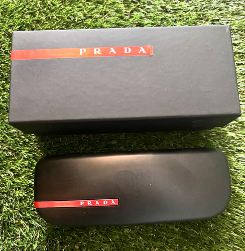 Prada black red hard case - prada,