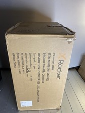 X ROCKER Chimera RGB Gaming Chair Kids 2.0 Audio LED Light Up Floor Rocking Seat