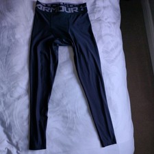 Under Armour HeatGear Youth mens Compression Tights Base Layer UK Large