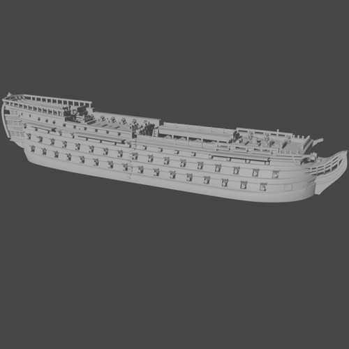 700 scale french 1st rate - scale,