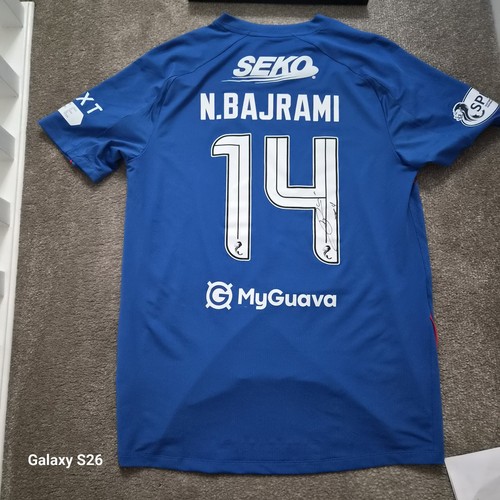 Rangers barjami signed - rangers,