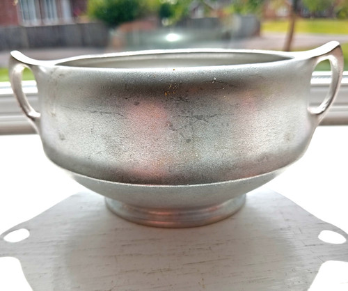 Picquot ware sugar bowl - ware,