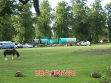 PHOTO  GYPSY ENCAMPMENT AT
