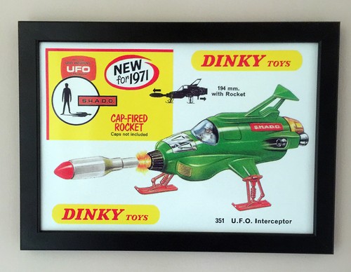 Dinky toys 351 ufo interceptor - toys,