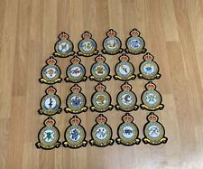 RAF Regiments / RAUXAF - Kings Crown Badges - Sew On Various