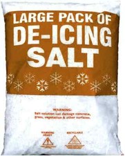 25KG Rock Salt De Icing Winter Snow Ice Clear Driveways Road Path Gritting