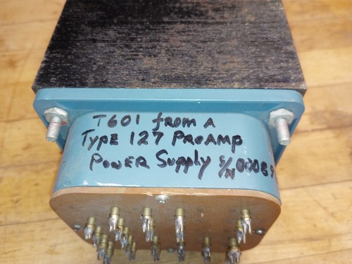 Vintage t601 preamp - vintage, hp