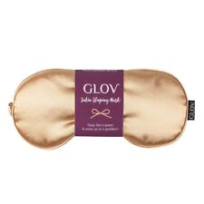 GLOV Satin Sleeping Mask (Gold) Blocks Sunlight Anti-aging Anti Sleep Crease NEW
