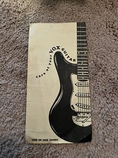 Vintage Vox Guitars Quality
