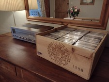 CD Storage ~ Wine Box, Crate