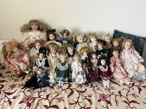 Porcelain doll job lot - doll,