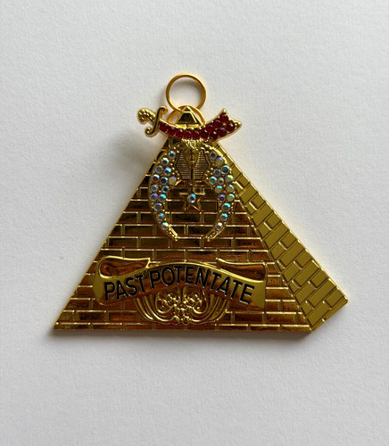 Masonic regalia past potentate - masonic,