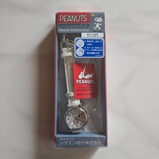 Brand New Citizen Q&Q P003-314 Peanuts Snoopy Woodstock Womens Watch From Japan