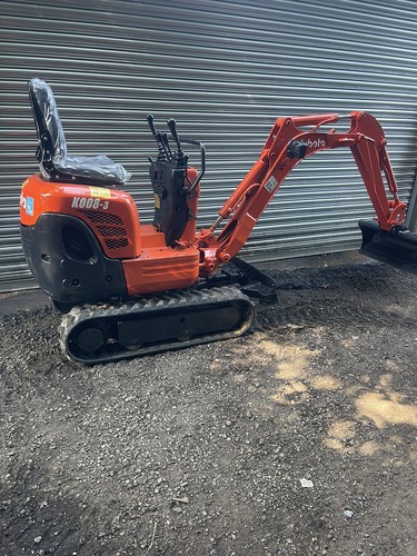 Kubota digger k008 - digger, excavator