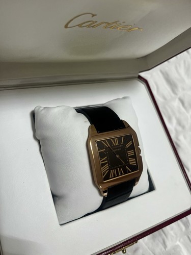 Cartier santos dumont 18k rose - cartier, santos-dumont