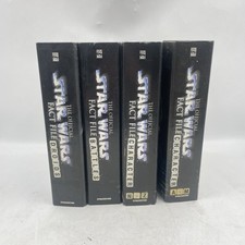 4x Full Star Wars Fact File Binders Collection Joblot