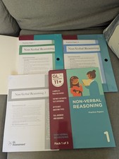 Set Of 3 GL 11+ Non-Verbal Reasoning Test Papers + Sample Test (Total 12 Tests)