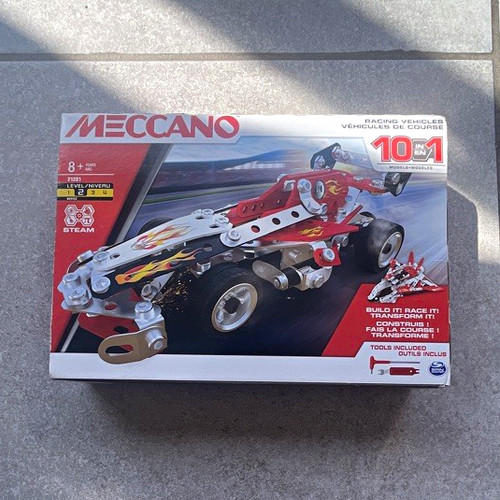 Meccano racing vehicles stem - racing,