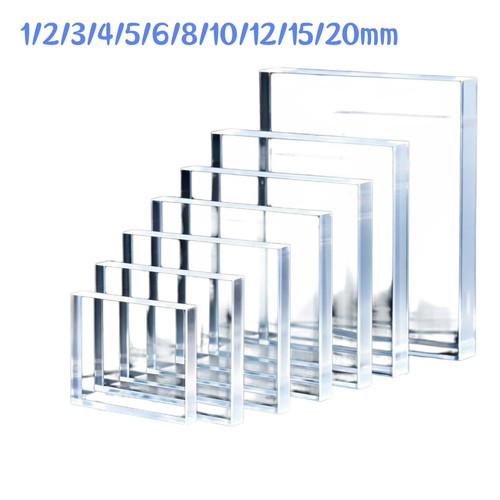 Clear perspex sheet panel cut - sheet,