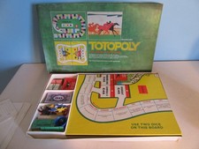 Vintage 1970s Waddingtons Totopoly Board Game - The Great Race, Complete
