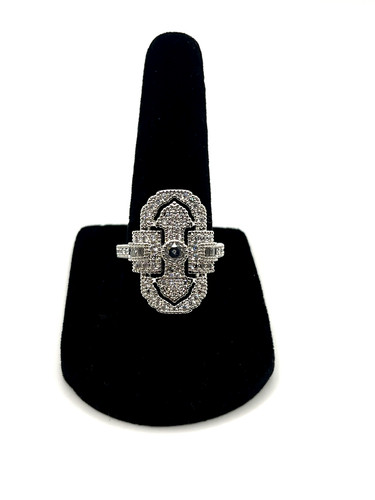 Vintage style silver colored - vintage-style, silver-colored