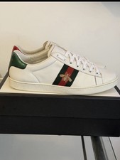 Men Gucci Ace Bee White