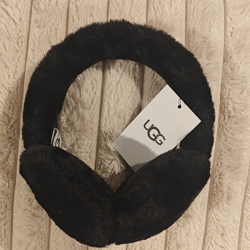 Ugg black solid faux - ugg,