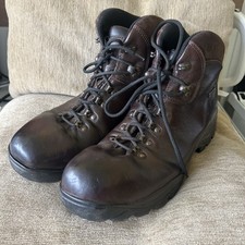 Mountain Life Atlas Wat Men’s Brown Leather Hiking Boots.Vibram Soles Size 10UK.