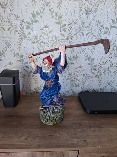 Wizard with snake - with, 15”