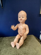 Vintage British National Dolls BND Twist Head To walk Doll 21 Inch 