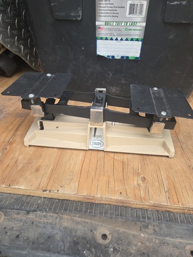 Vintage ohaus double beam - ohaus,