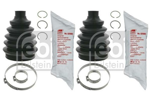 Boot driveshaft rubber - 2x,