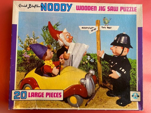 Noddy rare vintage jigsaw - noddy,