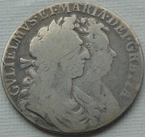 1689 william mary silver - 1689,
