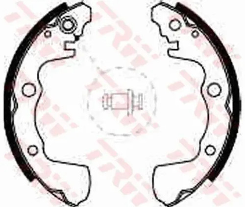 Brake shoes gs8508 - trw, for