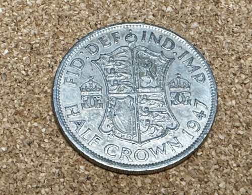 Half crown coin 1947 - crown,