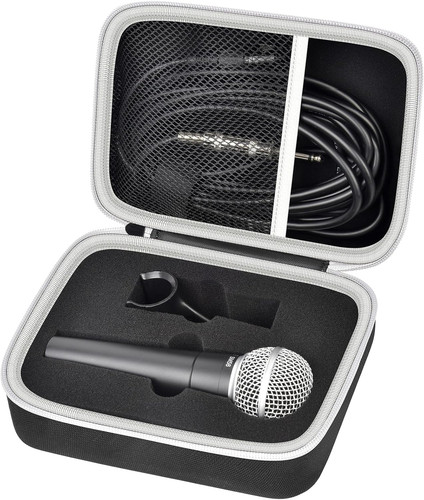 Microphone case with shure - microphone,