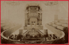 Real Photo Postcard, Interior, Gledholt Methodist Church Huddersfield, Yorkshire