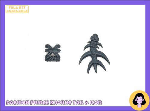 Daemon prince khorne tail icon - prince,