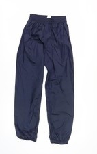 Quechua Boys Blue Rain Trousers Size 12 for Hiking