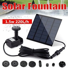 Solar Power Fountain
