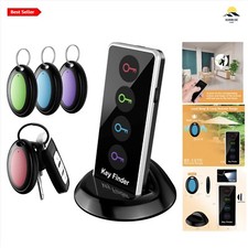 Lost Remote Finder - 131ft Range Key Locator - 4 Tags Included - LED Flashlight