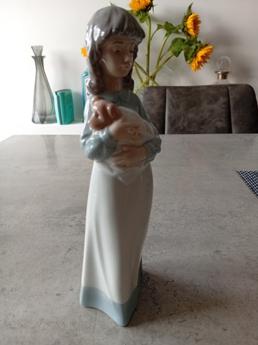 Vintage nao lladró girl - nao,