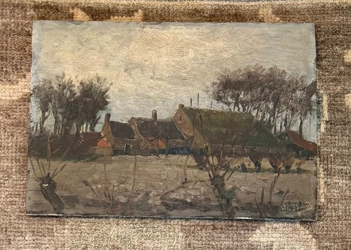 Antique dutch hague school - antique,