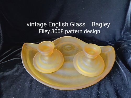 Amber glass art deco - amber, dressing