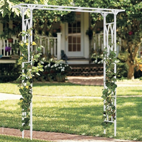 Heavy duty metal garden arch - garden,