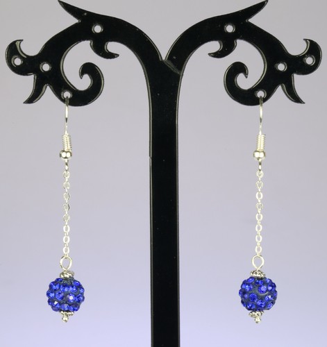 Cobalt blue sparkly - , rhinestone