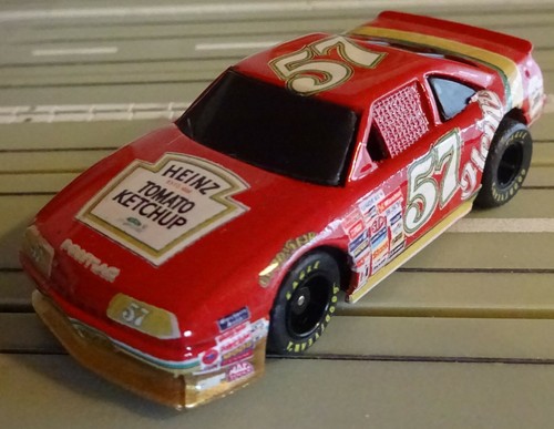 Slot car racing - model, train