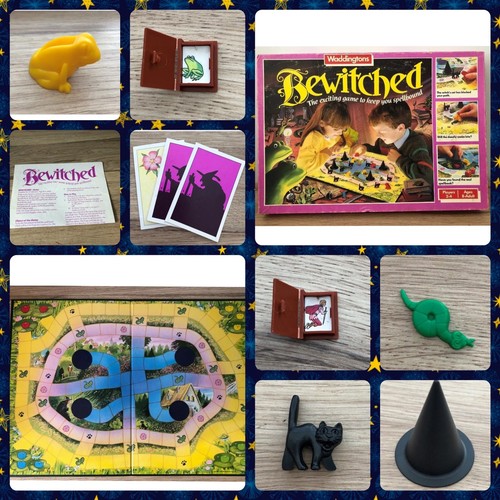 Bewitched board game - board,