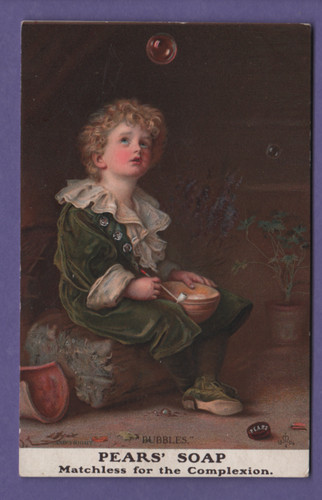 Pears soap advertising - soap,